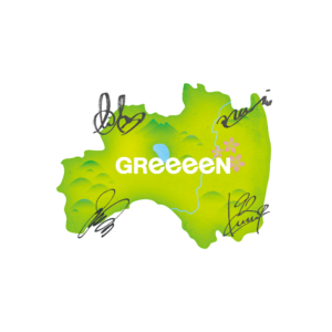 GReeeeN FUKUSHIMA LOGO