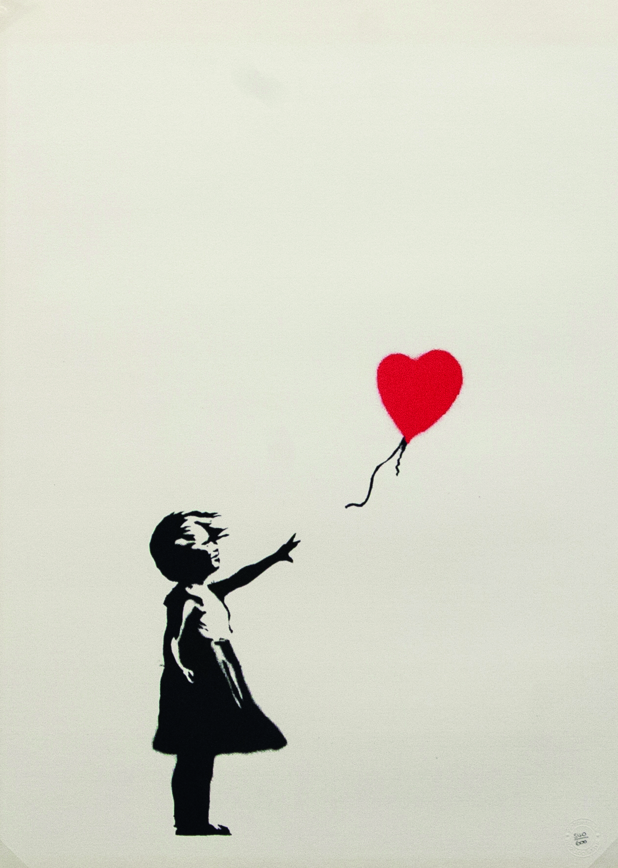 BANKSY Girl with Balloon, 2004
